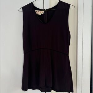 Marni sleeveless top/ 38, Small